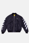 Off-White Kids BLACK Bomber jacket