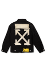 Off-White Kids Denim jacket with logo