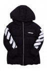Off-White Kids Hooded jacket with padding