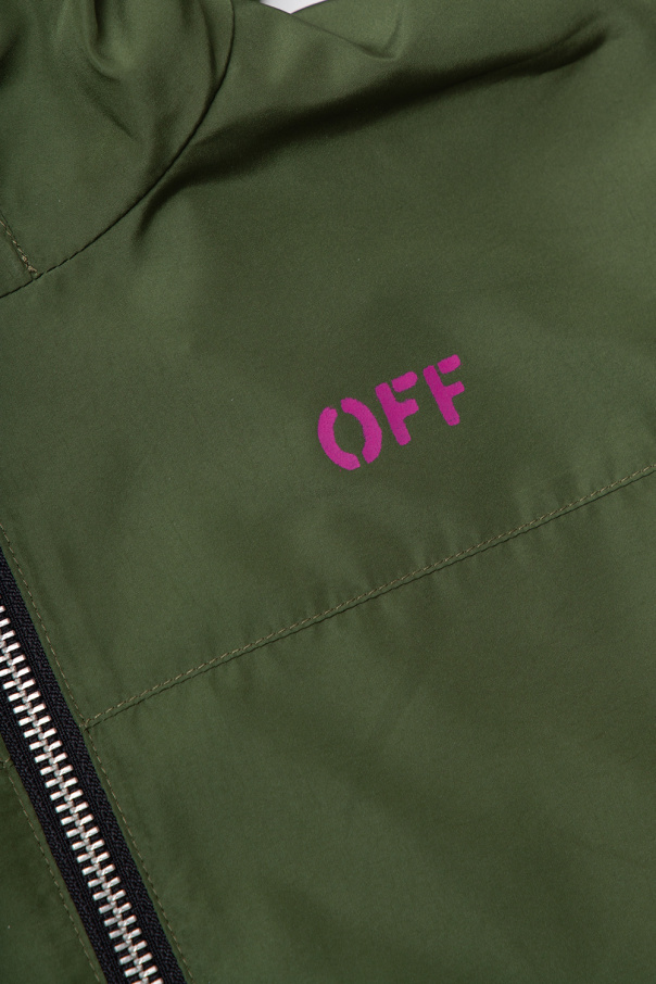 Off-White Kids Jacket with logo