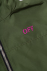 Off-White Kids jacket Neon with logo