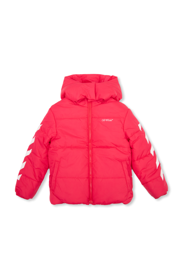 Insulated jacket with logo od Off-White Kids