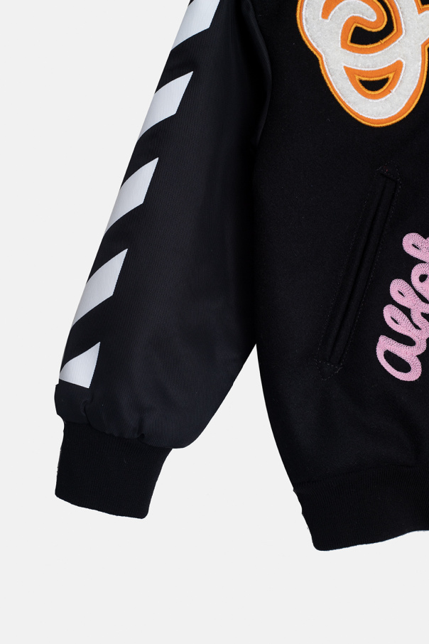 Off-White Kids Jacket with patches