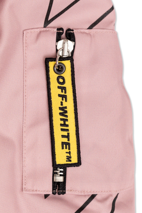 Off-White Kids Cazadora tipo "bomber"
