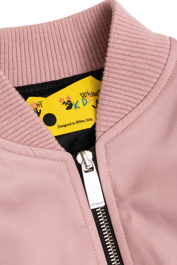 Off-White Kids Cazadora tipo "bomber"