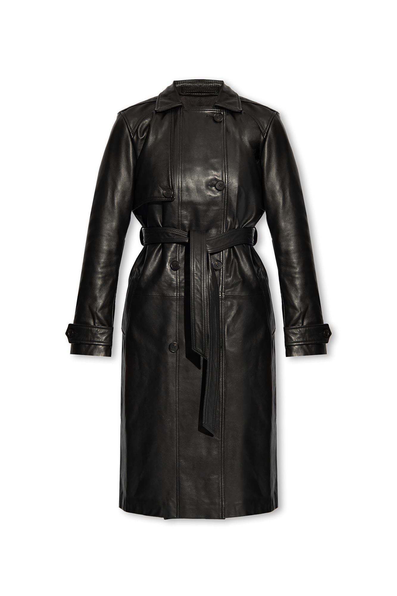 AllSaints ‘Okena’ leather coat