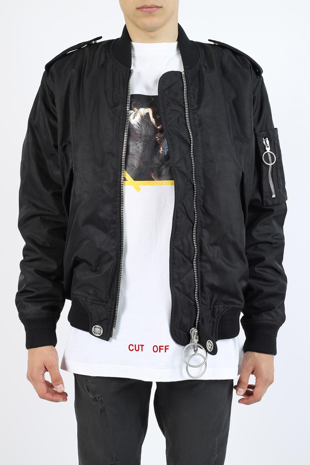 Black Bomber jacket Off-White - Vitkac GB