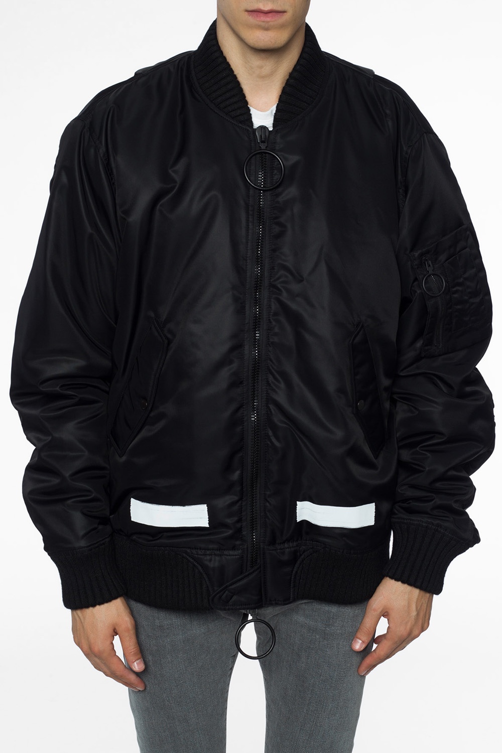 Black Bomber jacket Off-White - Vitkac HK