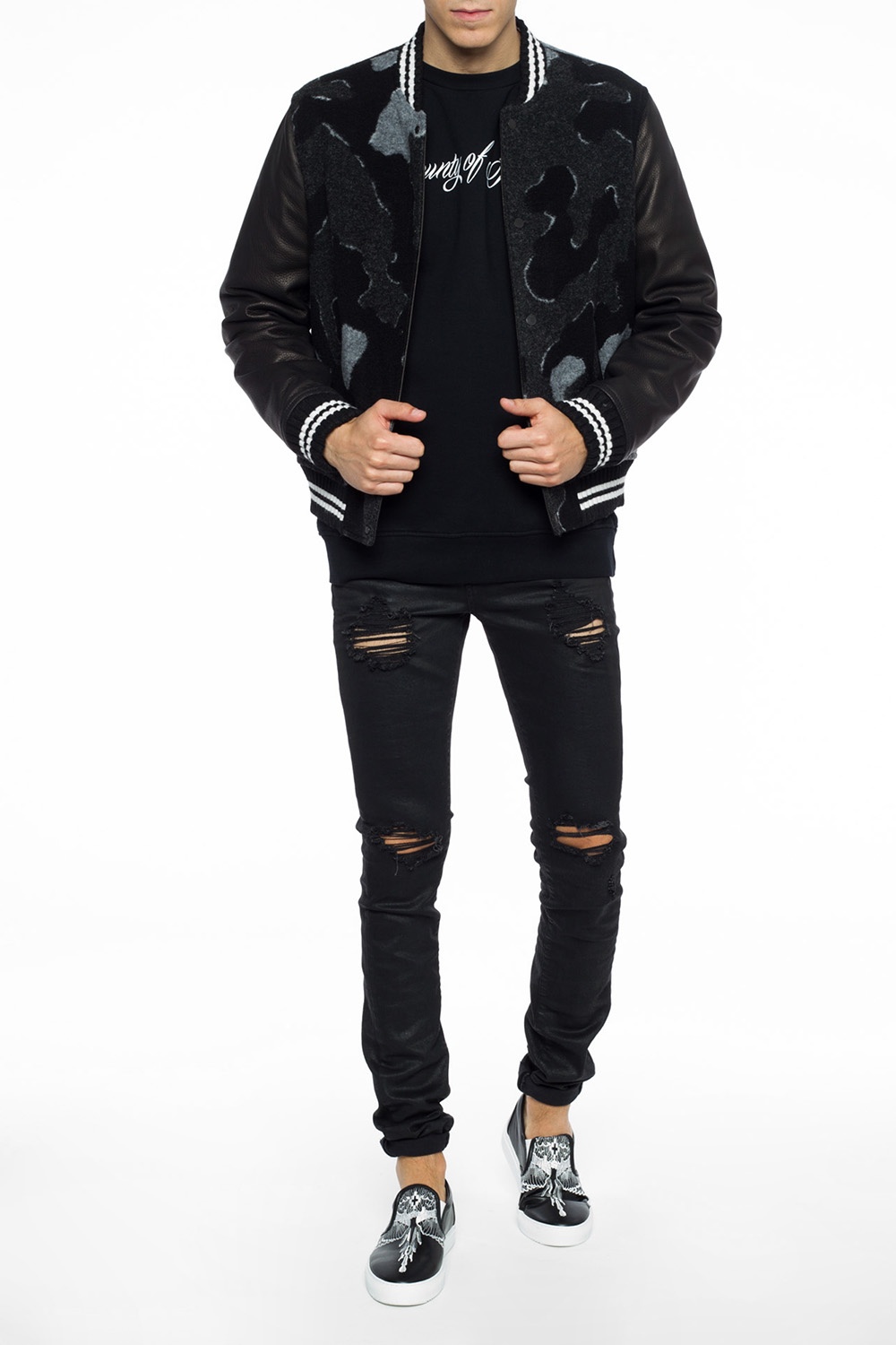 Black Bomber jacket Off-White - Vitkac GB