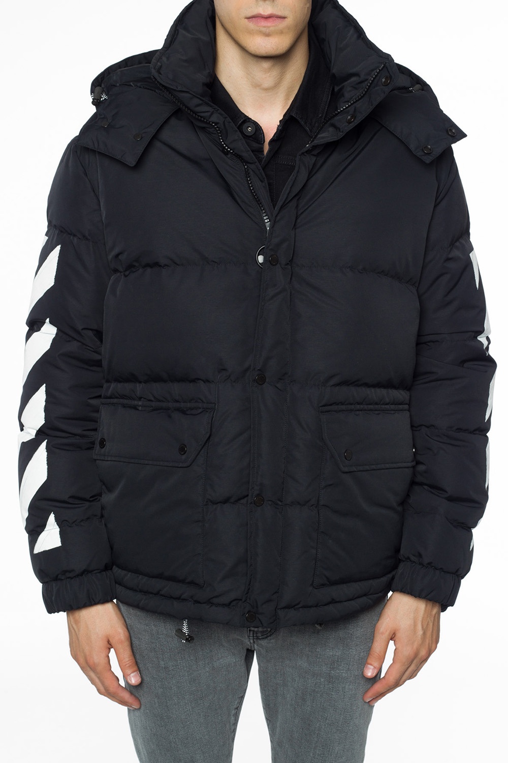 off white padded jacket