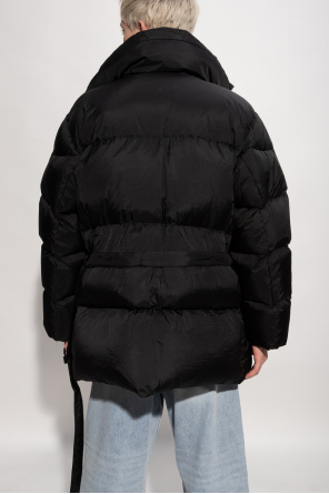 Off-White Rick Owens DRKSHDW layered sleeves drawstring hoodie