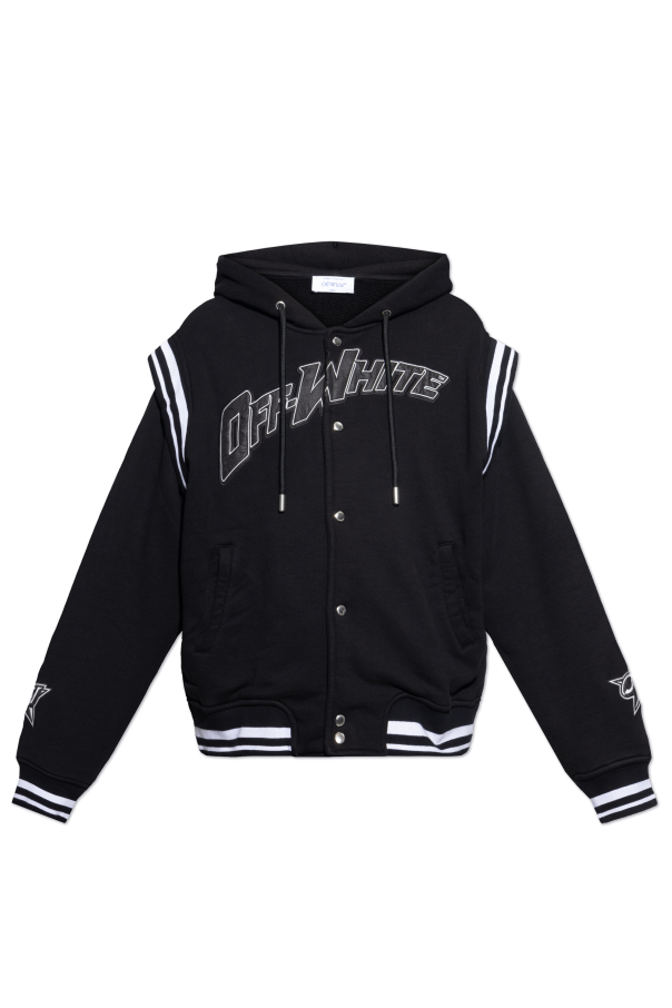 Jacket with logo od Off-White
