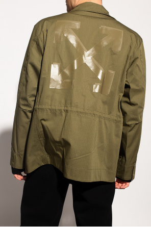 Off-White Printed parka