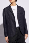 Off-White NAVY BLUE Wool blazer