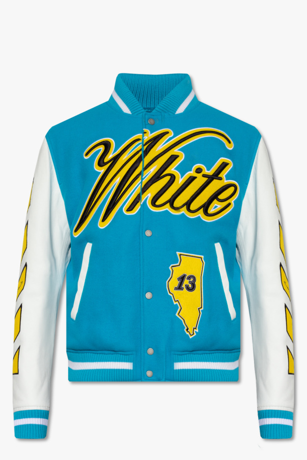 Off-White Lander Milled Herringbone Suit Jacket
