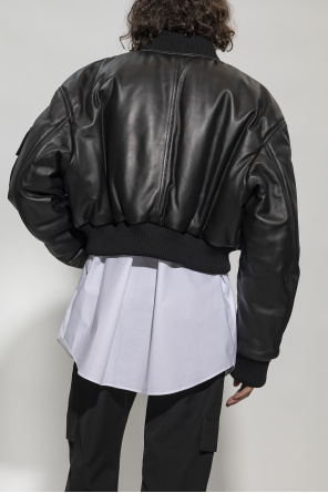 Off-White Leather universal jacket