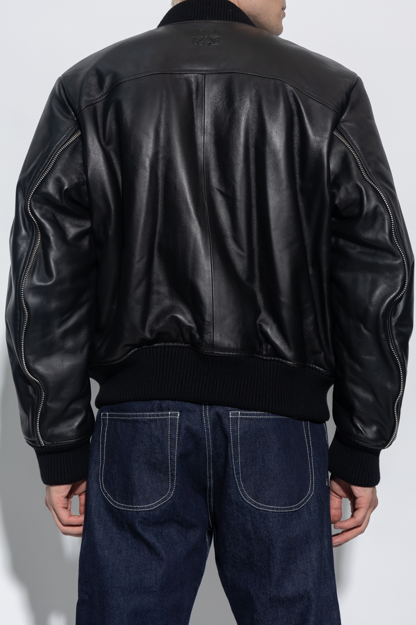 Off-White Leather jacket | Men's Clothing | Vitkac