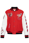 Off-White RED Jacket with logo