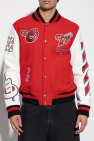 Off-White RED Jacket with logo