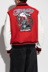 Off-White RED Jacket with logo