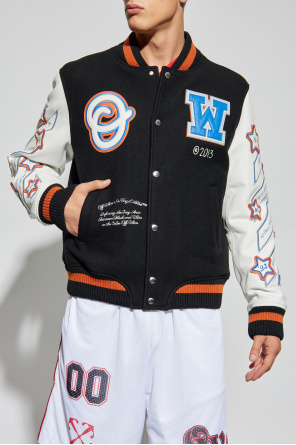 Off-White Kurtka typu `bomber`