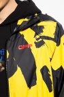 Off-White zip-up jacket with logo