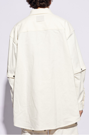 Off-White Jeansowa koszula z logo