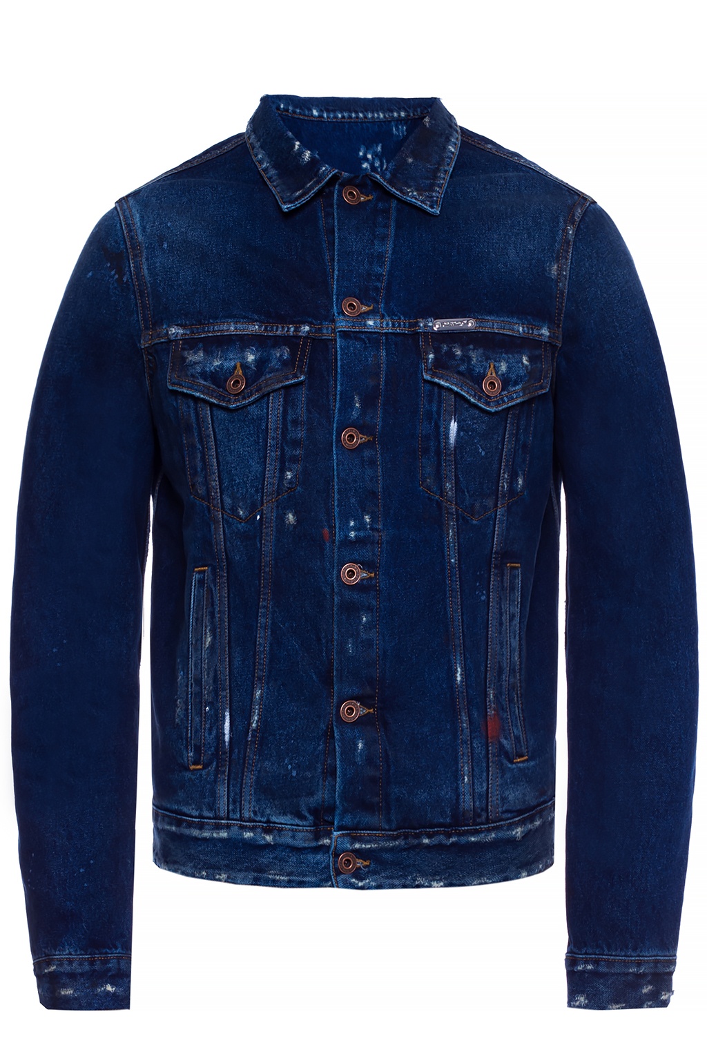 off white denim jacket sizing