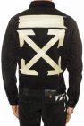 Off-White BLACK Denim jacket with logo