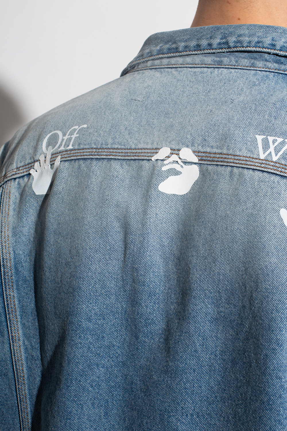 Louis Vuitton Stonewashed Trucker Jacket Blue. Size 36