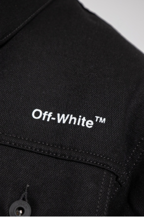 Off-White Mens Black Padded Jacket