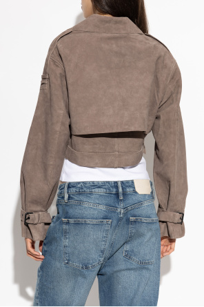 AllSaints Chaqueta de ante "Ophelia"