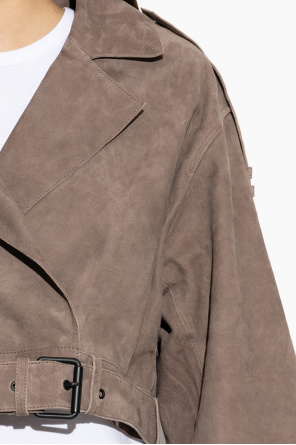 AllSaints Chaqueta de ante "Ophelia"