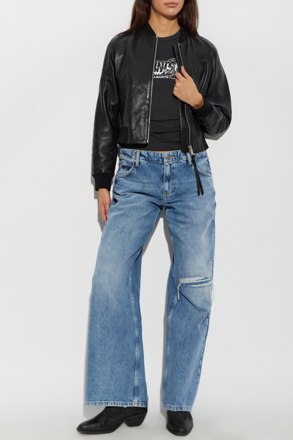AllSaints Chaqueta de cuero 'Orten'