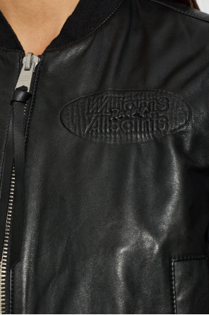 AllSaints Chaqueta de cuero 'Orten'
