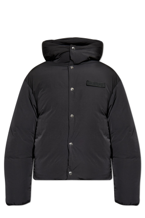 Insulated jacket with hood