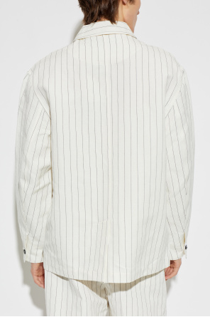 Jacquemus Pinstripe Pattern Blazer