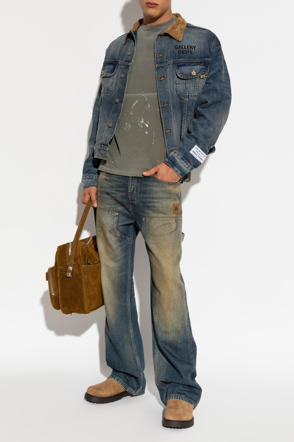 GALLERY DEPT. Denim jacket with logo
