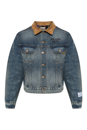 Chaqueta vaquera con logo