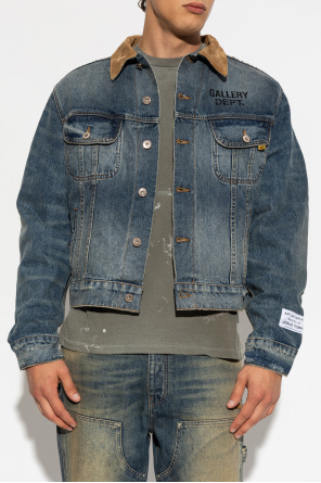 GALLERY DEPT. Denim jacket with logo