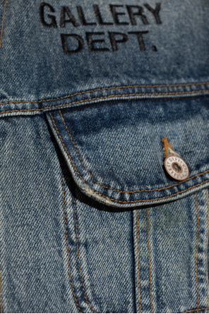 GALLERY DEPT. Denim jacket with logo