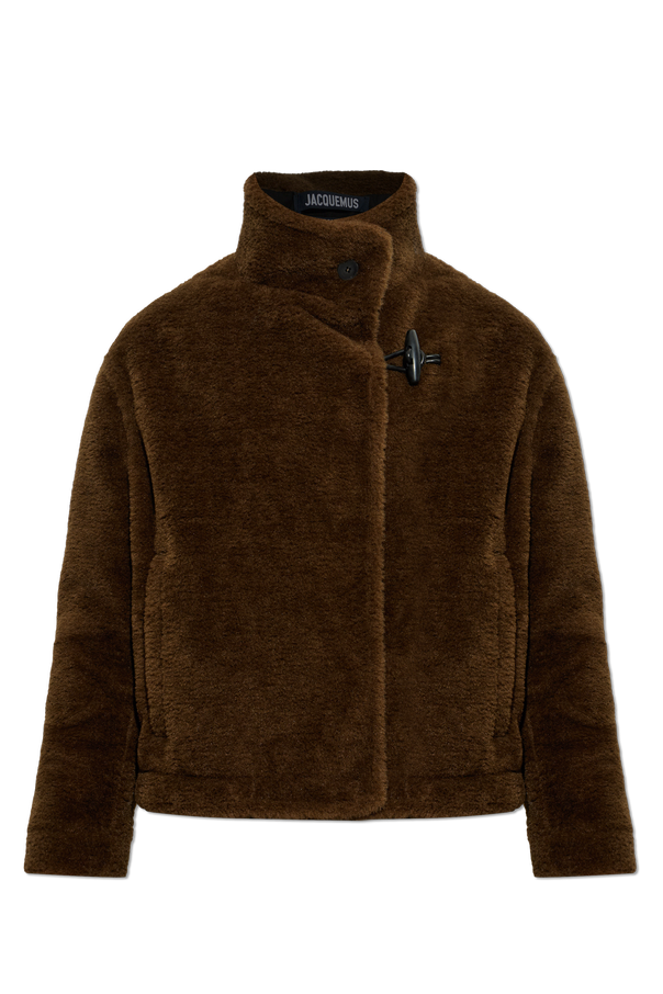 Faux fur coat ‘Fernando’ od Jacquemus