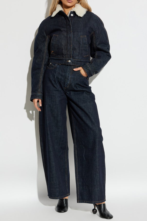 Jacquemus Denim jacket 'De-nimes Ovalo'