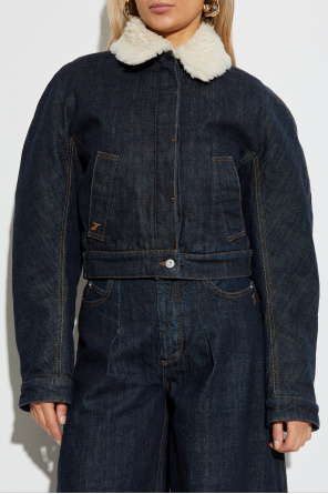 Jacquemus Denim jacket 'De-nimes Ovalo'