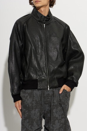 Studio Nicholson Leather jacket 'Over'