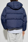 Sporty & Rich NAVY BLUE Puffer jacket from the Countryside collection