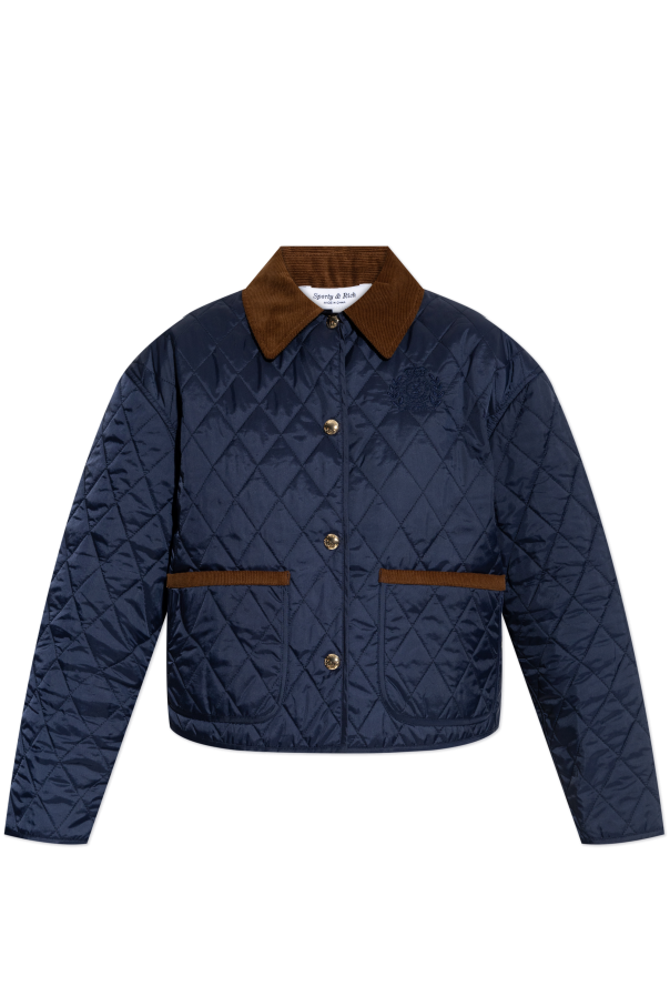 Quilted jacket from the "Riviera" collection od Sporty & Rich