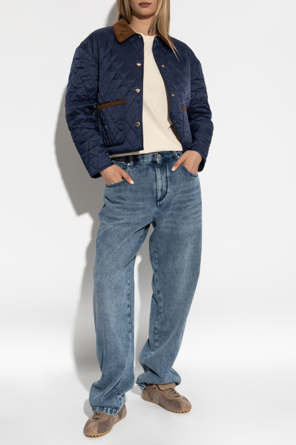 Sporty & Rich Quilted jacket from the "Riviera" collection