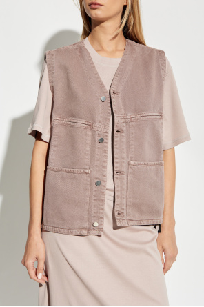 Lemaire Denim waistcoat