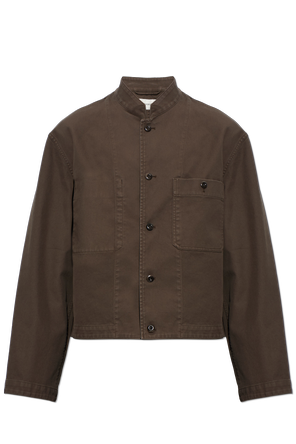 Baumwolljacke mit Stehkragen